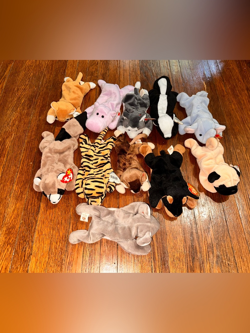 NWT Assortment of 11 TY Beanie Babies Stuffed Animals